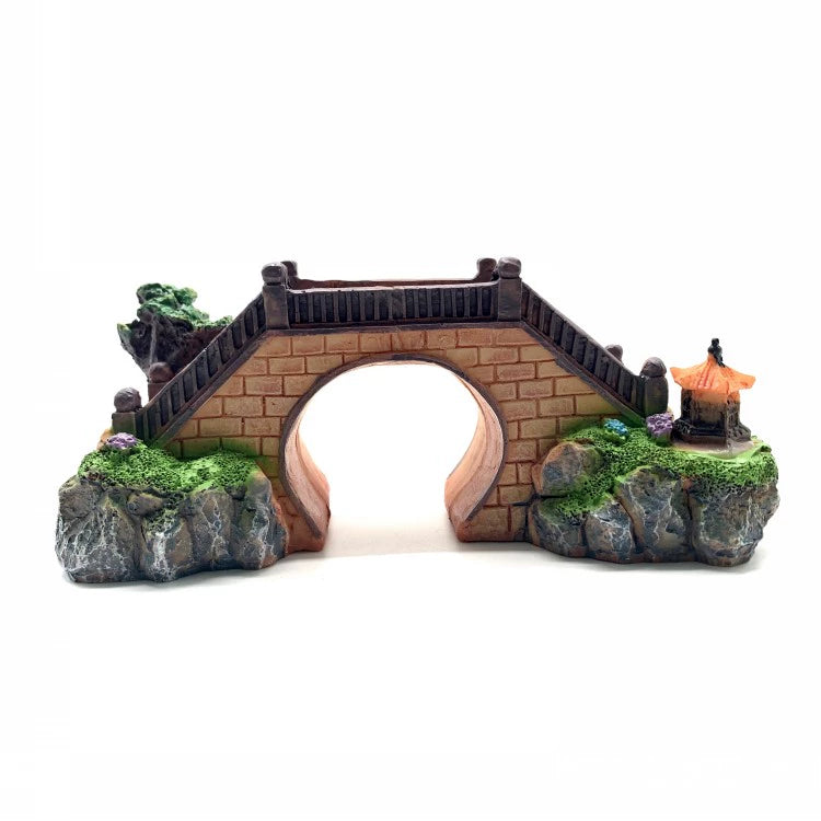 Ponte Rochosa Decorativa para Aquário 10cm a 20cm